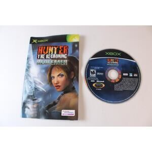 Hunter The Reckoning: Redeemer (Original Xbox) Game Disc and Manual only